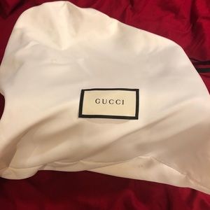 Blue Gucci toiletry case, brand new never used.